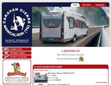 Tablet Screenshot of cms.caravangr.it